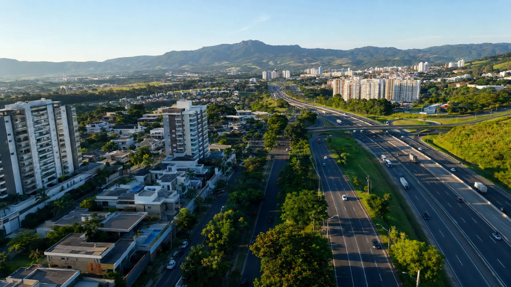IM�VEIS PERTO DA RODOVIA DOS BANDEIRANTES EM JUNDIA�: QUAIS REGI�ES FACILITAM A ROTINA?